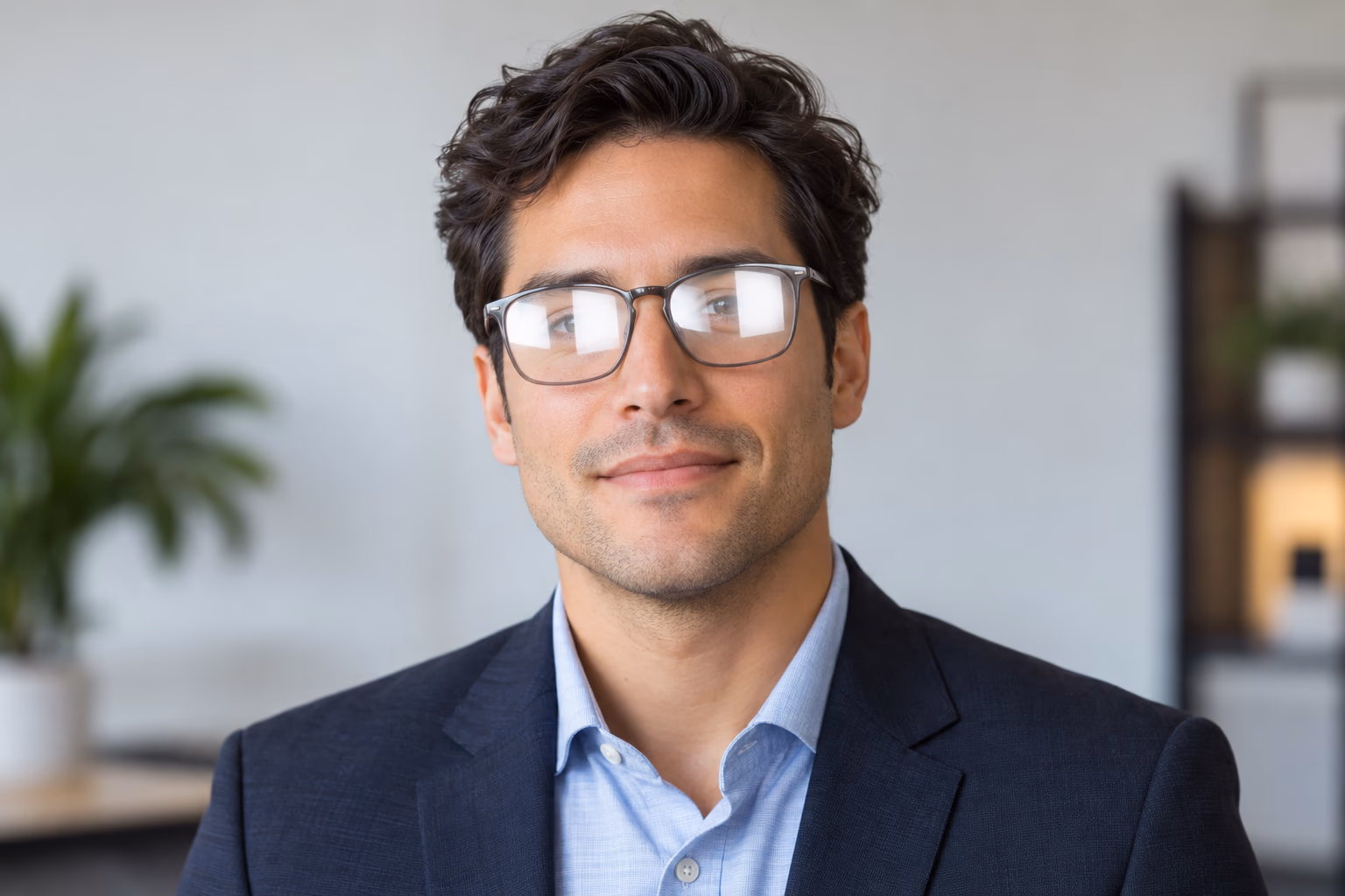 Remove Glare from Glasses