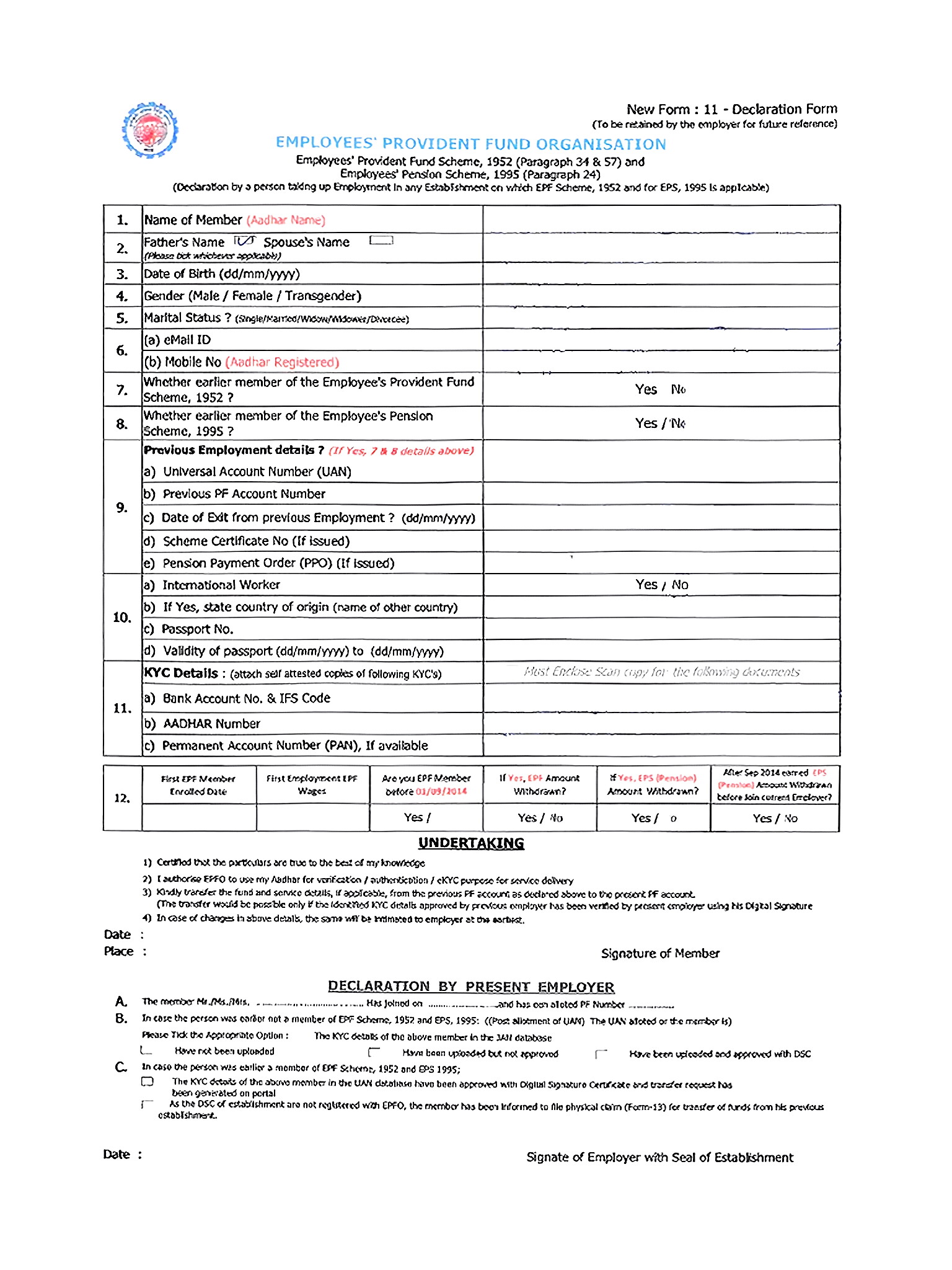 Clean multi-page PDF documents